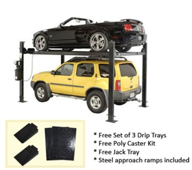 Auto Lift Car-Park-8P Storage Lift 8K Lb 4 Post Parking Lift Auto Lift Car-Park-8P Storage Lift 8K Lb 4 Post Parking Lift