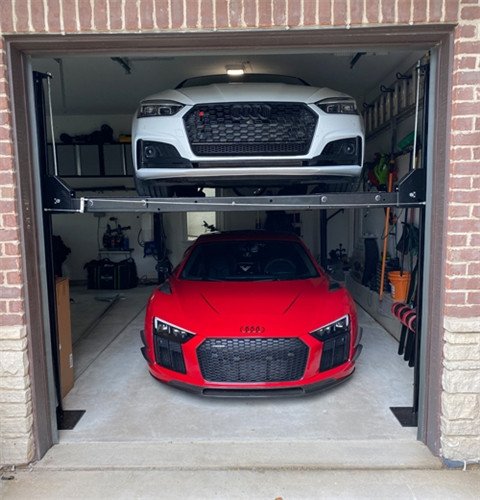 Auto Lift Car-Park-8-PlusP Extra Tall 8K Lb Car Storage Parking Lift Auto Lift Car-Park-8-PlusP Extra Tall 8K Lb Car Storage Parking Lift