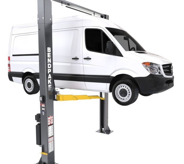 BendPak, 12000lb Capacity Clearfloor High-Rise 192in. Height, Capacity 12000 lb, Max. Rise 6.6 ft, Horsepower 5 HP, Model# 12APX-192