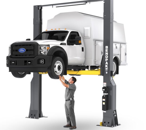 BendPak, 20000lb Capacity Clearfloor High-Rise 192in. Height, Capacity 20000 lb, Max. Rise 6.9 ft, Horsepower 5 HP, Model# 20AP-192