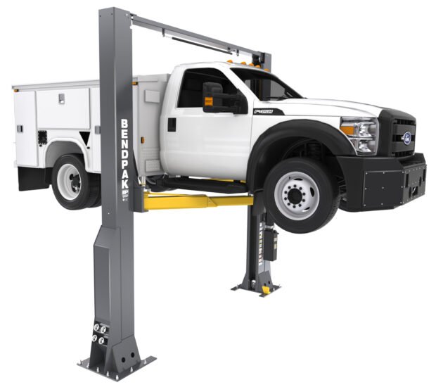 BendPak, 20000lb Capacity Clearfloor High-Rise Heavy-Duty, Capacity 20000 lb, Max. Rise 6.9 ft, Horsepower 5 HP, Model# 20AP BendPak, 20000lb Capacity Clearfloor High-Rise Heavy-Duty, Capacity 20000 lb, Max. Rise 6.9 ft, Horsepower 5 HP, Model# 20AP