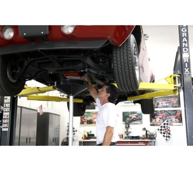 BendPak GrandPrix Series 2-Post Car Lift, 7000-Lb. Capacity, Model# 5175992 BendPak GrandPrix Series 2-Post Car Lift, 7000-Lb. Capacity, Model# 5175992