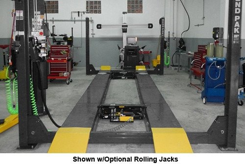 BendPak HDS-14LSX Extended Four Post Car Alignment Lift 14,000 Lb. - New Gray BendPak HDS-14LSX Extended Four Post Car Alignment Lift 14,000 Lb. - New Gray