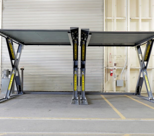 BendPak Autostacker™ A6S 110V Scissors Parking Lift Platform 6,000 Lb W/Power Unit Console BendPak Autostacker™ A6S 110V Scissors Parking Lift Platform 6,000 Lb W/Power Unit Console