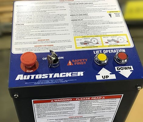 BendPak Autostacker™ A6S Scissors Parking Lift Platform 6,000 Lb W/Power Unit Console BendPak Autostacker™ A6S Scissors Parking Lift Platform 6,000 Lb W/Power Unit Console