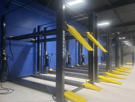 BendPak HD-973P 9,000 & 7,000 Lb. Capacity Tri-Level Parking Lift BendPak HD-973P 9,000 & 7,000 Lb. Capacity Tri-Level Parking Lift