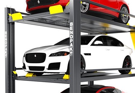 BendPak HD-973P 9,000 & 7,000 Lb. Capacity Tri-Level Parking Lift BendPak HD-973P 9,000 & 7,000 Lb. Capacity Tri-Level Parking Lift