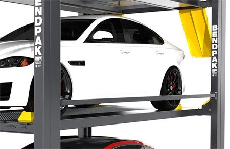BendPak HD-973P 9,000 & 7,000 Lb. Capacity Tri-Level Parking Lift BendPak HD-973P 9,000 & 7,000 Lb. Capacity Tri-Level Parking Lift