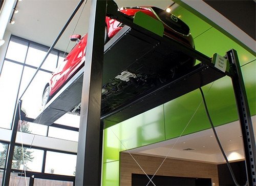 BendPak HD-7PXW ALI 7K Super-Tall Rise 4 Post Parking Lift BendPak HD-7PXW ALI 7K Super-Tall Rise 4 Post Parking Lift