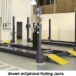 BendPak HDS-14LSXE Limo Extended 4 Post Car Alignment Lift 14,000 Lb. - New Gray
