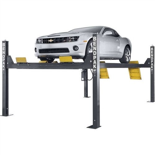 BendPak HDS-14 Standard Length 4 Post Car Lift 14,000 Lb. - New Gray