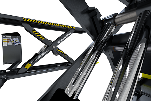 BendPak MDS-6EXT Open-Center Mid-Rise Scissors Lift / Extended Platform 6,000 Lb BendPak MDS-6EXT Open-Center Mid-Rise Scissors Lift / Extended Platform 6,000 Lb