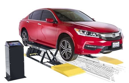 BendPak P9000LT Low-Rise, Open-Center Pit-Style ALI Lift 9,000 Lb. BendPak P9000LT Low-Rise, Open-Center Pit-Style ALI Lift 9,000 Lb.