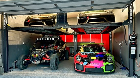 BendPak PL-12000DPS Standard Rise Tandem/Independent Platforms Parking Lift W/Short Runways BendPak PL-12000DPS Standard Rise Tandem/Independent Platforms Parking Lift W/Short Runways