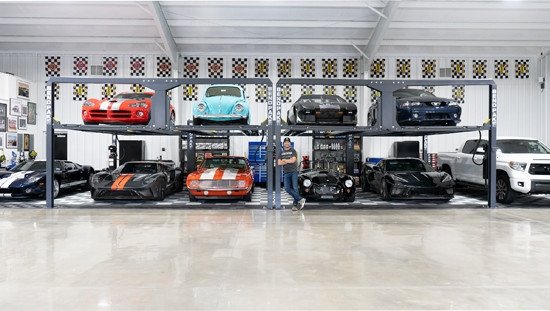 BendPak PL-12000DPS Standard Rise Tandem/Independent Platforms Parking Lift W/Short Runways BendPak PL-12000DPS Standard Rise Tandem/Independent Platforms Parking Lift W/Short Runways