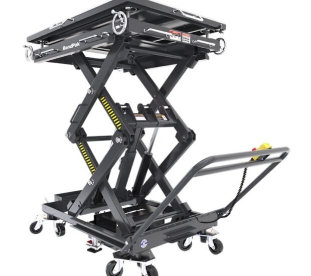 BendPak, 3000Lb. Cap. EV Battery Lift Rechargeable 12V, Capacity 3000 lb, Max. Lift Height 72 in, Collapsed Height 34.25 in, Model# EVS3000 BendPak, 3000Lb. Cap. EV Battery Lift Rechargeable 12V, Capacity 3000 lb, Max. Lift Height 72 in, Collapsed Height 34.25 in, Model# EVS3000