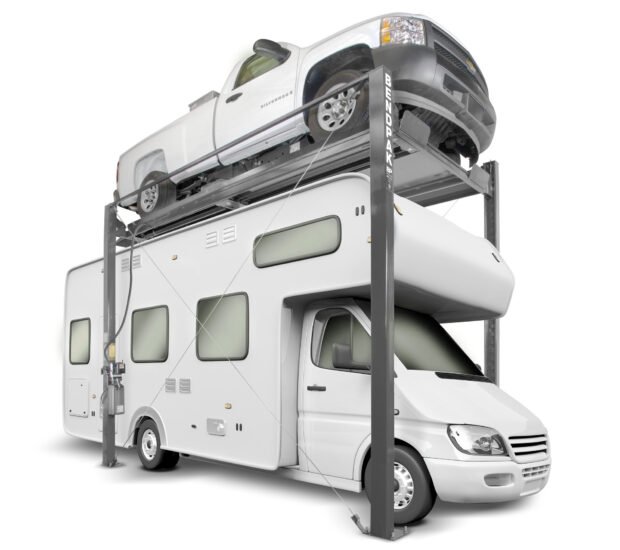 BendPak, Tall Four-Post Lift Vehicle Display 7000lb, Capacity 7000 lb, Max. Rise 12 ft, Horsepower 3 HP, Model# HD-7PXW BendPak, Tall Four-Post Lift Vehicle Display 7000lb, Capacity 7000 lb, Max. Rise 12 ft, Horsepower 3 HP, Model# HD-7PXW