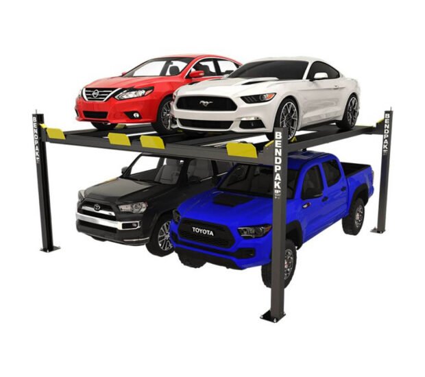 BendPak Dual-Platform Wide Extended 4-Post Car Lift, 9000-Lb. Capacity, Model# HD-9SWX BendPak Dual-Platform Wide Extended 4-Post Car Lift, 9000-Lb. Capacity, Model# HD-9SWX