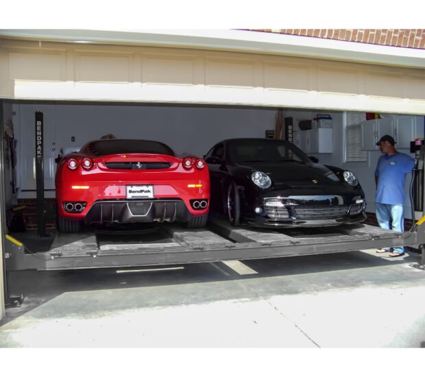 BendPak Dual-Platform Wide Extended 4-Post Car Lift, 9000-Lb. Capacity, Model# HD-9SWX BendPak Dual-Platform Wide Extended 4-Post Car Lift, 9000-Lb. Capacity, Model# HD-9SWX