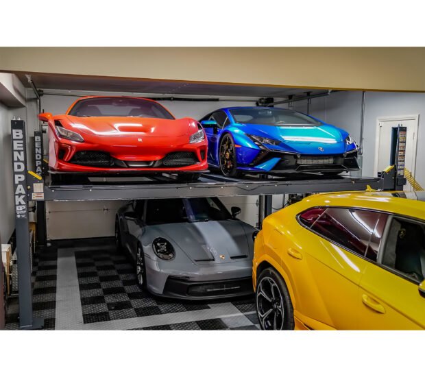 BendPak Dual-Platform Super-Wide 4-Post Car Lift, 9000-Lb. Capacity, Model# HD-9SW BendPak Dual-Platform Super-Wide 4-Post Car Lift, 9000-Lb. Capacity, Model# HD-9SW