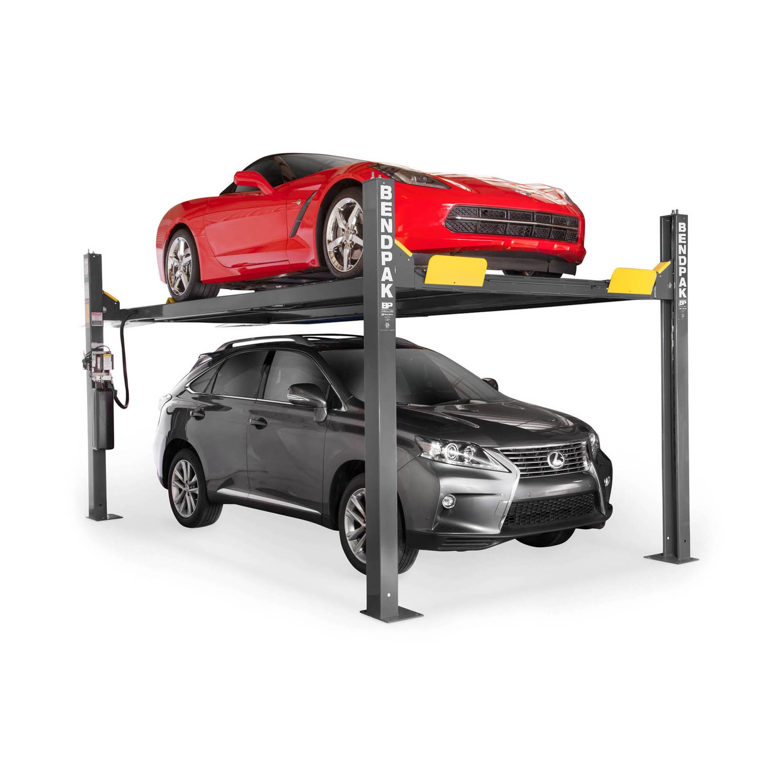 BendPak 4-Post Extra-Tall Car Lift, 9000-Lb. Capacity, Model# HD-9XW