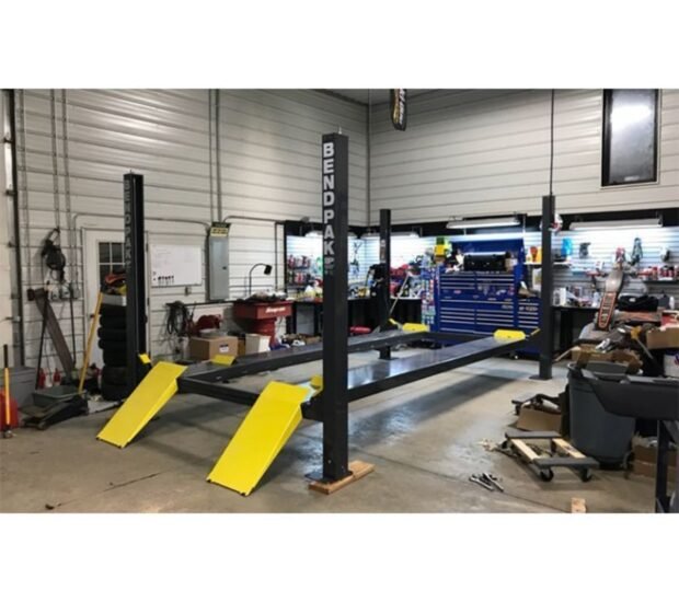 BendPak 4-Post Extra-Tall Car Lift, 9000-Lb. Capacity, Model# HD-9XW BendPak 4-Post Extra-Tall Car Lift, 9000-Lb. Capacity, Model# HD-9XW