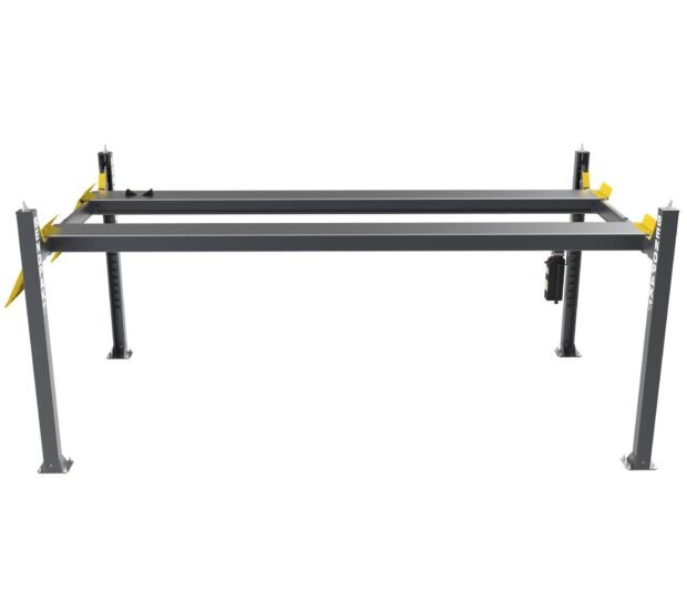 HDS-14XT 14,000-lb. Capacity High-Rise Four-Post Lift HDS-14XT 14,000-lb. Capacity High-Rise Four-Post Lift