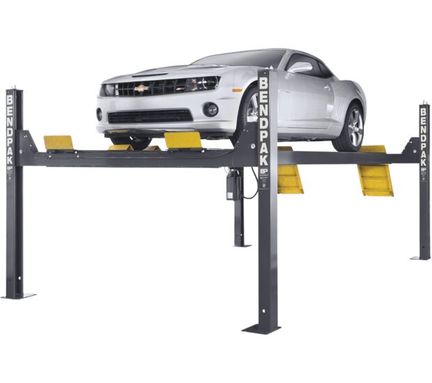 BendPak 4-Post Truck and Car Lift, 14,000-Lb. Capacity, Model# HDS-14
