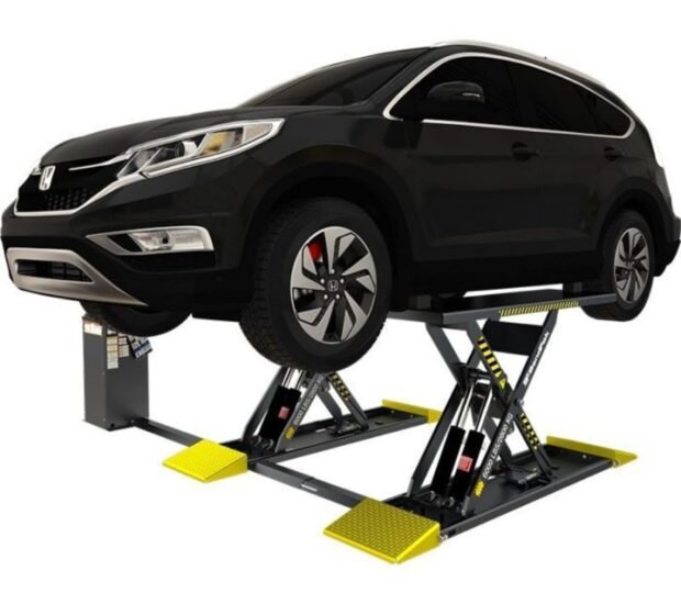 BendPak Mid-Rise Open-Center Scissor Lift, 6000-Lb. Capacity, Model# MDS-6LP BendPak Mid-Rise Open-Center Scissor Lift, 6000-Lb. Capacity, Model# MDS-6LP