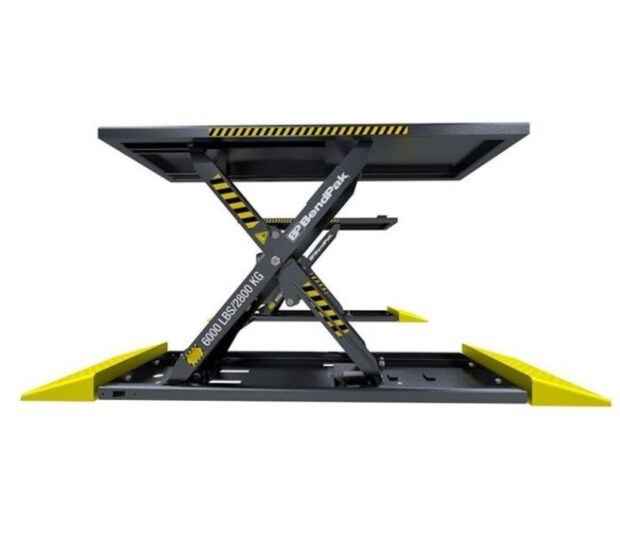 BendPak Mid-Rise Open-Center Scissor Lift, 6000-Lb. Capacity, Model# MDS-6LP BendPak Mid-Rise Open-Center Scissor Lift, 6000-Lb. Capacity, Model# MDS-6LP