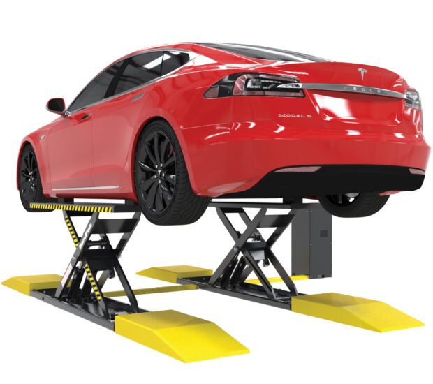 BendPak Mid-Rise Open-Center Scissor Lift, 6000-Lb. Capacity, Model# MDS6-EXT BendPak Mid-Rise Open-Center Scissor Lift, 6000-Lb. Capacity, Model# MDS6-EXT