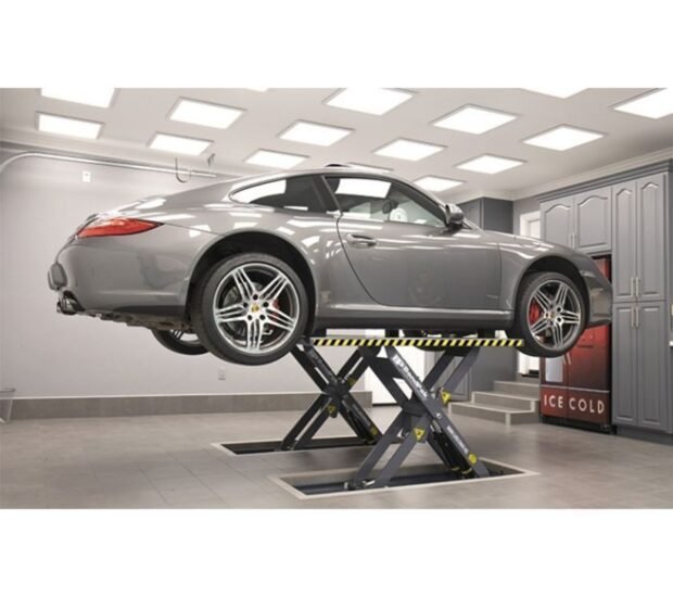 BendPak Mid-Rise Open-Center Scissor Lift, 6000-Lb. Capacity, Model# MDS6LPF BendPak Mid-Rise Open-Center Scissor Lift, 6000-Lb. Capacity, Model# MDS6LPF