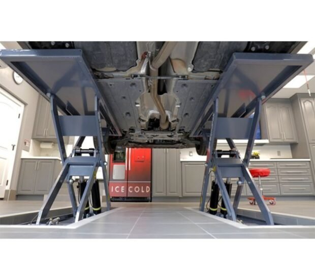 BendPak Mid-Rise Open-Center Scissor Lift, 6000-Lb. Capacity, Model# MDS6LPF BendPak Mid-Rise Open-Center Scissor Lift, 6000-Lb. Capacity, Model# MDS6LPF
