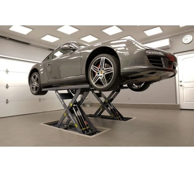 BendPak Mid-Rise Open-Center Scissor Lift, 6000-Lb. Capacity, Model# MDS6LPF BendPak Mid-Rise Open-Center Scissor Lift, 6000-Lb. Capacity, Model# MDS6LPF