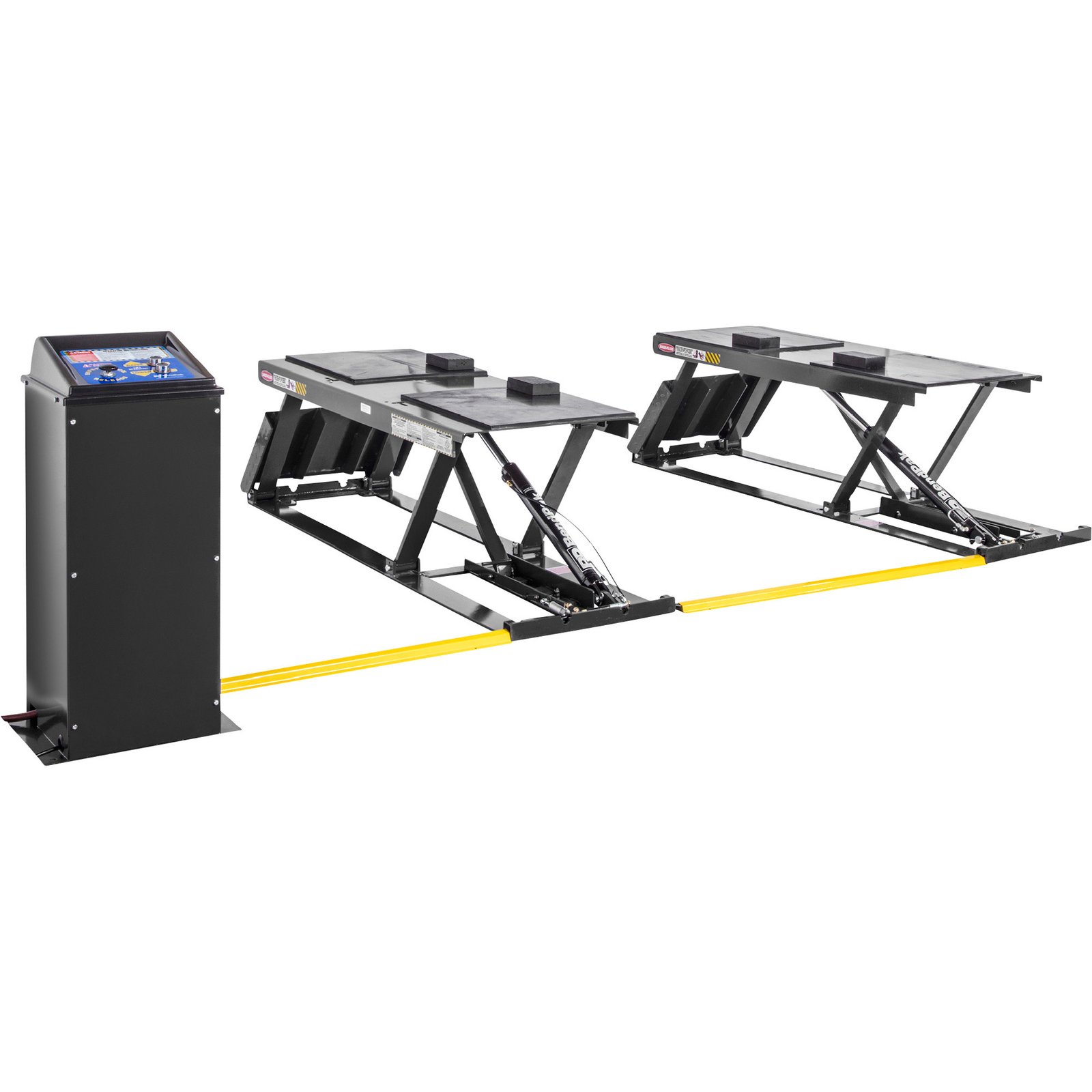 BendPak Low-Rise, Open-Center Electric/Hydraulic Pit Lift, 9000-Lb. Capacity, Model# P-9000LTF