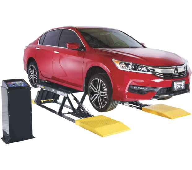 BendPak Open Center Scissor-Style Pit Vehicle Lift, 9000-Lb. Capacity, Model# P9000LT BendPak Open Center Scissor-Style Pit Vehicle Lift, 9000-Lb. Capacity, Model# P9000LT