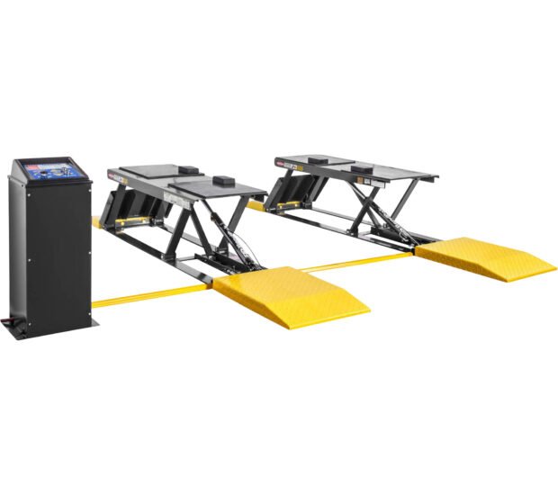 BendPak Open Center Scissor-Style Pit Vehicle Lift, 9000-Lb. Capacity, Model# P9000LT BendPak Open Center Scissor-Style Pit Vehicle Lift, 9000-Lb. Capacity, Model# P9000LT