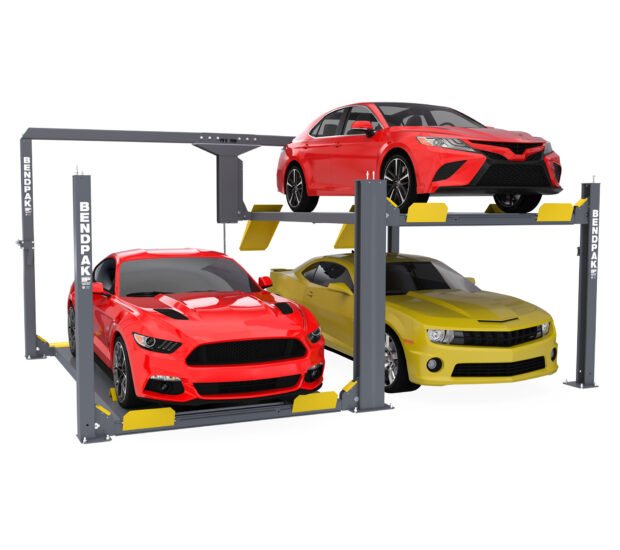 BendPak, 12K Cap. Parking Lift Tandem Independent Platforms, Capacity 12000 lb, Max. Rise 6 ft, Horsepower 3 HP, Model# PL-12000DPS BendPak, 12K Cap. Parking Lift Tandem Independent Platforms, Capacity 12000 lb, Max. Rise 6 ft, Horsepower 3 HP, Model# PL-12000DPS