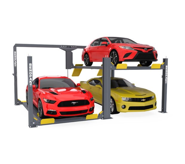 BendPak, 12K Cap. Parking Lift Tandem Independent Platforms, Capacity 12000 lb, Max. Rise 6 ft, Horsepower 3 HP, Model# PL-12000DPS BendPak, 12K Cap. Parking Lift Tandem Independent Platforms, Capacity 12000 lb, Max. Rise 6 ft, Horsepower 3 HP, Model# PL-12000DPS
