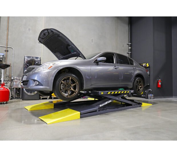 BendPak, 7000lb. Capacity Full-Rise Scissors Lift, Capacity 7000 lb, Max. Lift Height 69.75 in, Collapsed Height 6.5 in, Model# SP-7XE BendPak, 7000lb. Capacity Full-Rise Scissors Lift, Capacity 7000 lb, Max. Lift Height 69.75 in, Collapsed Height 6.5 in, Model# SP-7XE