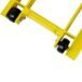 1500 lbs Capacity Hydraulic Motorcycle Lift Jack in Yellow with Tie-Down