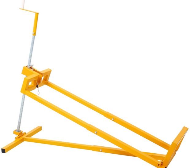 800 lbs. Capacity Yellow Easy Lawn Mower Lift for Riding Tractors, 45° Tilt Adjustable 800 lbs. Capacity Yellow Easy Lawn Mower Lift for Riding Tractors, 45° Tilt Adjustable