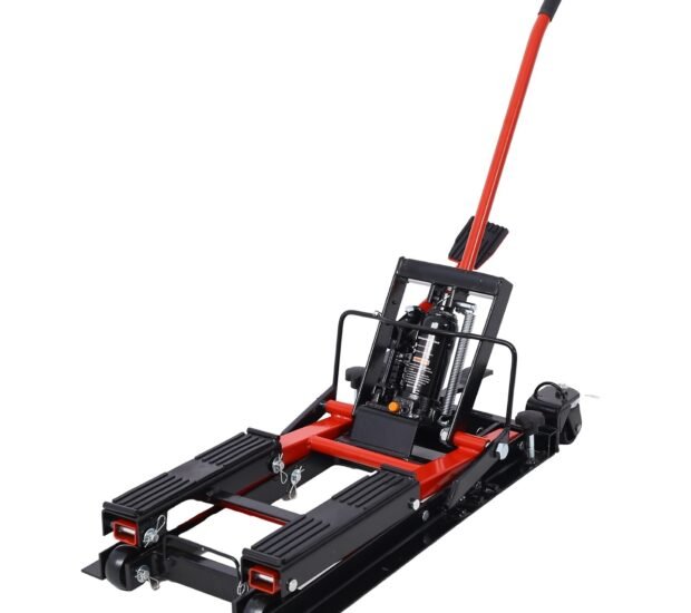 1500 lbs Capacity Portable Hydraulic Motorcycle Lift Jack with 4-Wheels 1500 lbs Capacity Portable Hydraulic Motorcycle Lift Jack with 4-Wheels