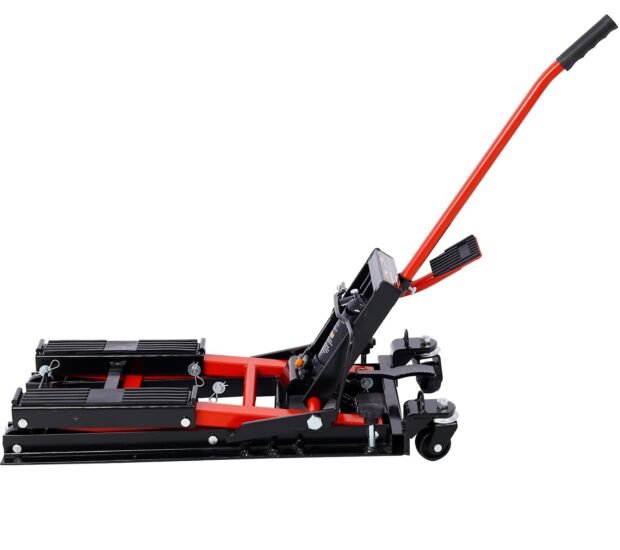 1500 lbs Capacity Portable Hydraulic Motorcycle Lift Jack with 4-Wheels 1500 lbs Capacity Portable Hydraulic Motorcycle Lift Jack with 4-Wheels