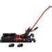 1500 lbs Capacity Portable Hydraulic Motorcycle Lift Jack in Red with Tie Down