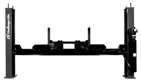 Challenger 4030EAX Closed Front Ex-Length 4 Post Alignment Rack Lift - New Black Color