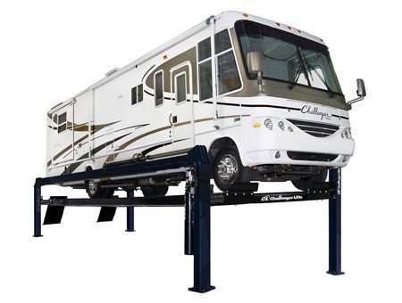 Challenger 44030XAR HD XL Ex-Length 4-Post Hydraulic Alignment Lift 30,000 - New Black Color Challenger 44030XAR HD XL Ex-Length 4-Post Hydraulic Alignment Lift 30,000 - New Black Color