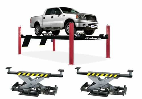 Challenger 4P14EFX 4P14series Hydraulic 4 Post Lift 14,000 Lbs Combo