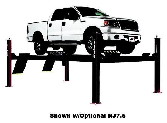 Challenger 4P14XFX 4P14series Ex-Length Hydraulic Four Post Lifts 14,000 Lbs