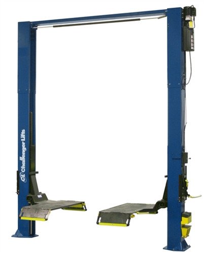 Challenger CL10A-XP9-DPC Series ALI Adjustable 9K 2 Post Lift W/Dual Pendant Power Controls Challenger CL10A-XP9-DPC Series ALI Adjustable 9K 2 Post Lift W/Dual Pendant Power Controls